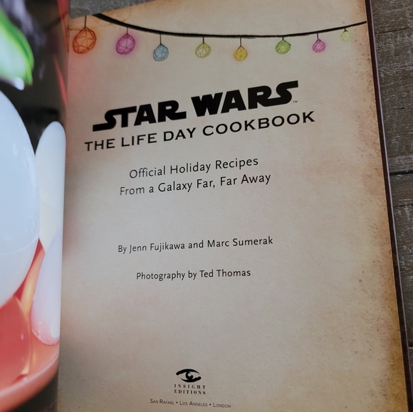 Star Wars The Life Day Cookbook Hardcover Official Holiday Recipes From A Galaxy - Picture 8 of 14